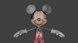 abandoded mickey 3D model