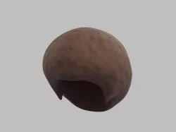 Afro Hair 3D model