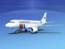Airbus A319 SAS 3D model