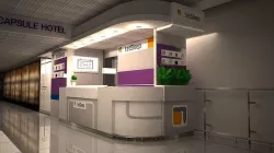 Airport Capsule Hotel  Check-in 3D model