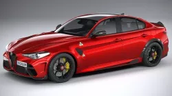 Alfa Romeo Giulia GTA 2021 3D model