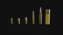 Ammo pack Low-poly 3D model