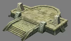 Arena - Wetland Area - Lizard Man Remains -01 01 3D model