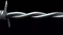 Barbed wire 3D model