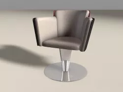 Barber Chair 3D model
