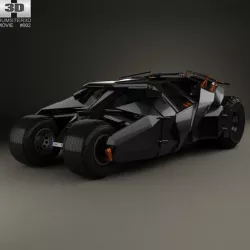 Batmobile Tumbler 2005 3D model