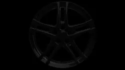 Bavaro black car rim 3D model