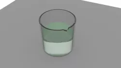 beaker Low-poly 3D model