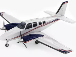 Beechcraft Baron G58 3D model