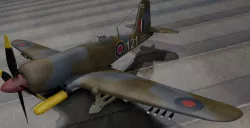 Blackburn B-37 Firebrand TF-5 3D model