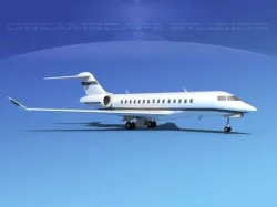 Bombardier Global 5000 V13 3D model
