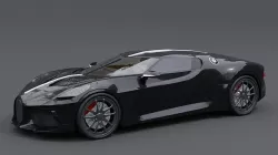 Bugatti La Voiture Noire - new 3D model