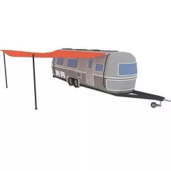 Camper trailer Low-poly 3D model