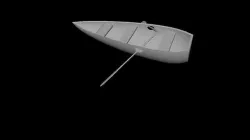 Canoe 3D model