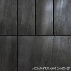 CERAMIC TILE URBATEK XLIGHT AGED DARK NATURE Texture
