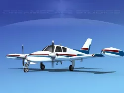 Cessna 310 V02 3D model