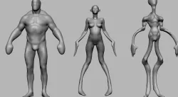 Character Forms 3D model