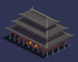 China - Palace Basilica 3D model
