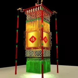 Chinese Palace Lantern 3D model