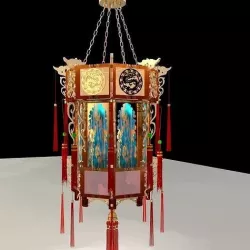 Chinese Palace Lantern 3D model
