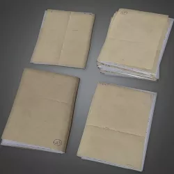 CLA - Folder Stack - PBR Game Ready Low-poly 3D model