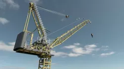 Construction Site Crane 3D model