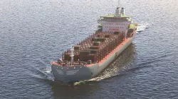 Container ship generic 3D model