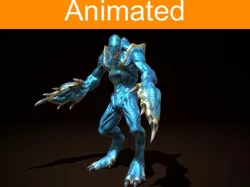Creature Bug Low-poly 3D model