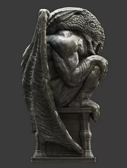 Cthulhu Statuette 3D model