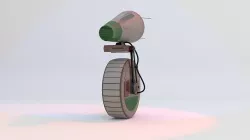 D-O Droid Star wars The Rise of Skywalker 3D model