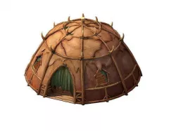 Desert Gobi - Octagonal Tent 3D model