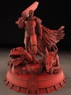 diorama berserk -guts 3D model