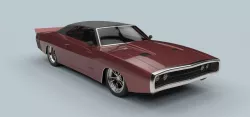 Dodge Charger 1970 3D model