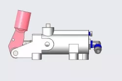 Double Acting Hand Pump 3D model