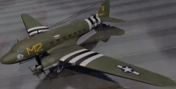Douglas C-53 Skytrooper 3D model