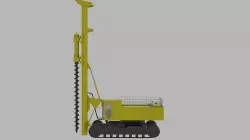 Drilling machine 3D model