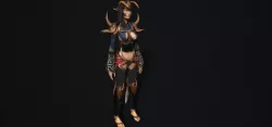 Druid of the Ages Low-poly 3D model