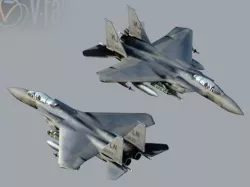 eagle-f15 Low-poly 3D model