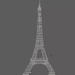 Eiffel Tower 3D model