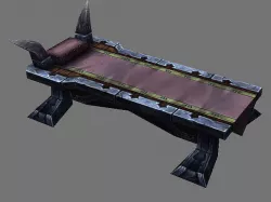 ena game model test scenarios - nest bed -01  201 3D model