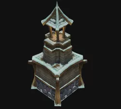es Models Arena ice patches - small lighthouse 01 3D model