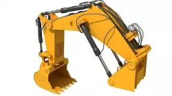 Excavator Bucket Backhoe 3D model