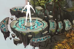 Field - stone altar 3D model