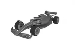 formula 1 2021 concept 3D model