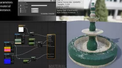 Fountain - 3D Props  Low-poly 3D model