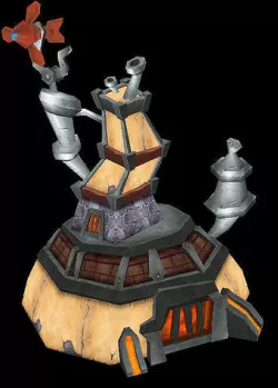 Game Model Arena - Dwarf House 01 3D model