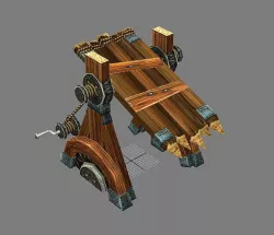 Game Model Arena - gate  Gate  01 3D model