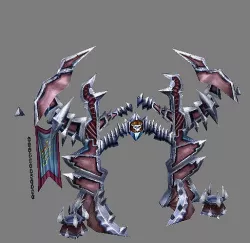 Game Model Arena - inferno gate  mine - large  01 3D model