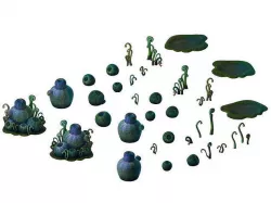 Game Models - poison Valley Scene - hemlock Cong 3D model