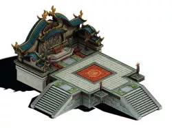 Gang - podium 3D model